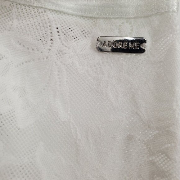 Adore Me Yoko T Shirt Lounge Set Women Size Plus 2X NWT Lace 2PC Set Intimates - Picture 7 of 10